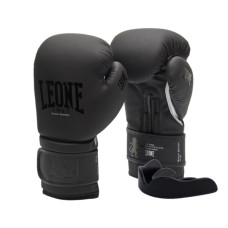 Боксерські рукавички Leone GN059 Black/White 10 унцій (GN059_Bl/White_10oz)