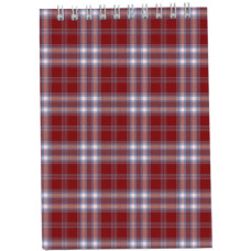 Блокнот Buromax spiral top, А5, 48sheets, square, burgundy (BM.2470-13)