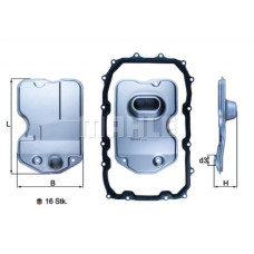 Трансмісійний фільтр Mahle HX160KIT
