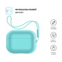 Чохол для навушників Armorstandart Silicone Case with straps для Apple Airpods Pro 2 Mint (ARM68615) Чохол для навушників Armorstandart Silicone Case with straps для Apple Airpods Pro 2 Mint (ARM68615)