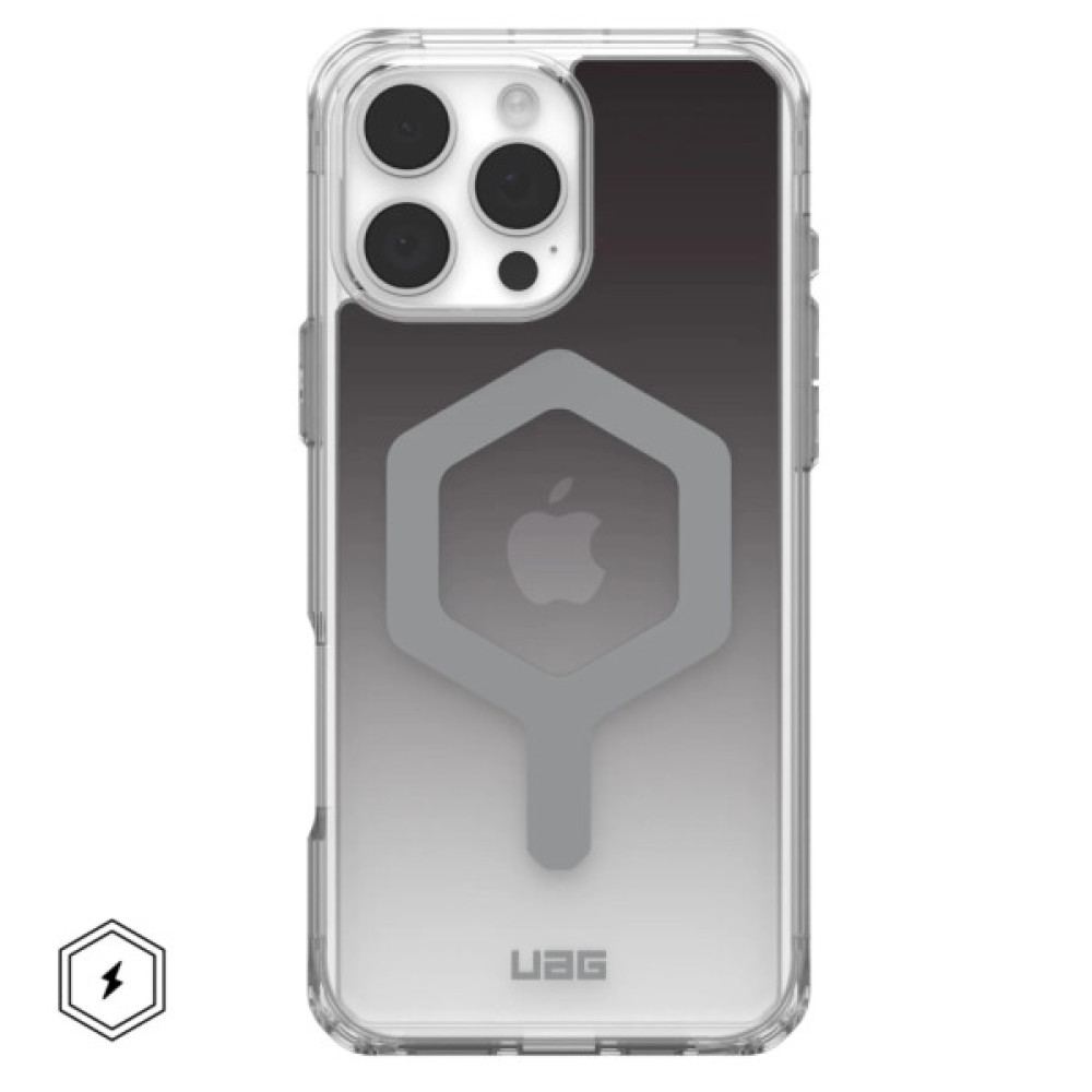 Чохол до мобільного телефона UAG iPhone 16 Pro Max Plyo Magsafe LE Black/Clear Ombre (11448111404G)