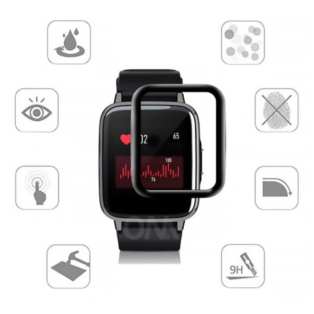 Плівка захисна BeCover Xiaomi Haylou Smart Watch LS01 Black (706039) Плівка захисна BeCover Xiaomi Haylou Smart Watch LS01 Black (706039)