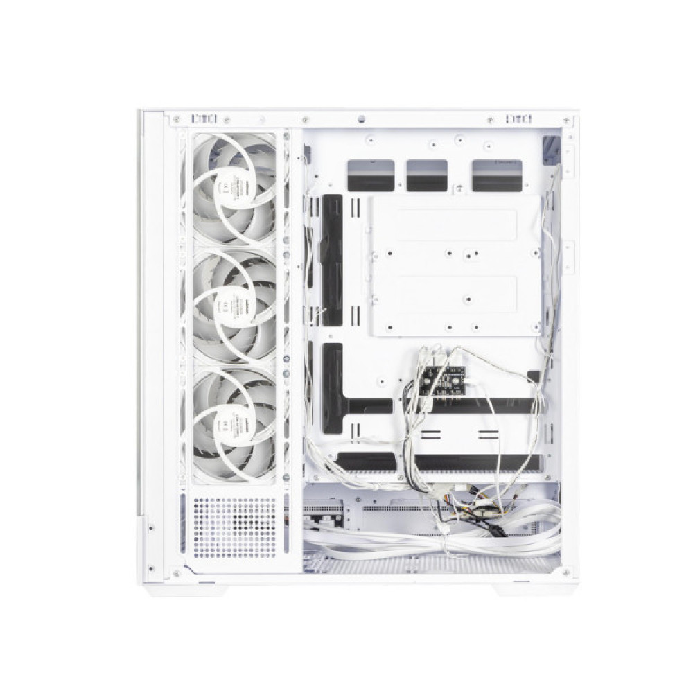 Корпус Zalman P40 NAMU без БЖ, 2xUSB3.0, 1x Type C, 3x120мм ARGB Reverse,  1x120мм ARGB, VGA 420мм, LCS ready, TG Side/Front Panel, ATX, білий