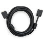Кабель мультимедійний VGA M to VGA M 5.0m Vinga (VCPDCVGAMM5MBK) Кабель мультимедійний VGA M to VGA M 5.0m Vinga (VCPDCVGAMM5MBK)