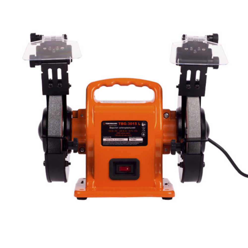 Верстат заточувальний Tekhmann TBG-3015 L 300Вт коло 150мм 2980об/хв 7.5кг