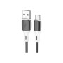 Дата кабель USB 2.0 AM to USB-C 1.0m 3A silicone BX79 black BOROFONE (6974443384789) Дата кабель USB 2.0 AM to USB-C 1.0m 3A silicone BX79 black BOROFONE (6974443384789)