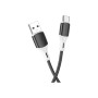 Дата кабель USB 2.0 AM to USB-C 1.0m 3A silicone BX79 black BOROFONE (6974443384789) Дата кабель USB 2.0 AM to USB-C 1.0m 3A silicone BX79 black BOROFONE (6974443384789)