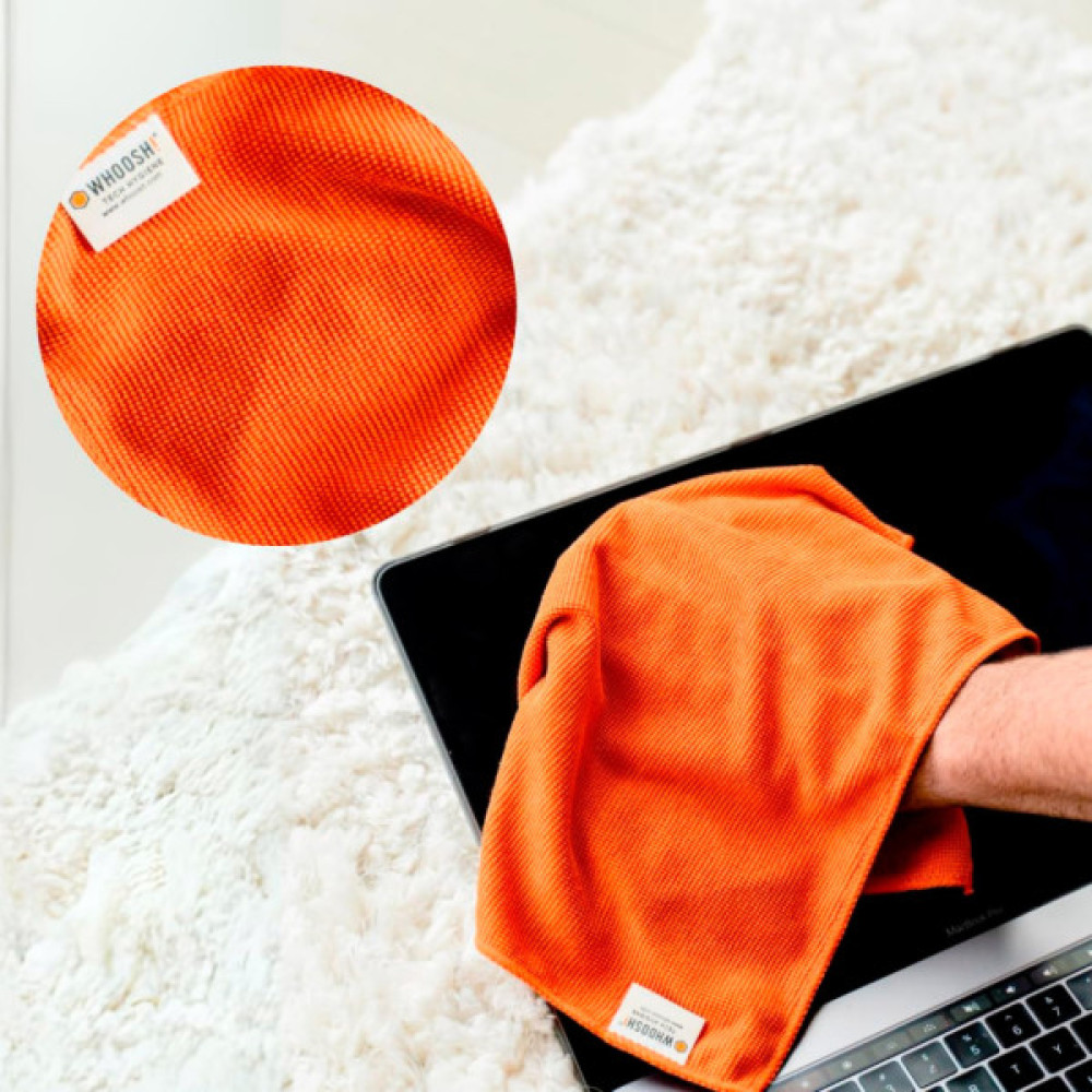 Серветки Whoosh! Screen Shine 3 PACK CLOTHS, microfiber, 35х35cm (1FGCL3COM)