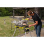 Пила торцювальна Ryobi EMS305RG з протяжкою 2200Вт диск 305мм лазер 20.7кг