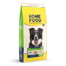 Сухий корм для собак Home Food ADULT MEDIUM/MAXI For active adult and junior dogs з ягням та рисом 10 кг (4820235020453)
