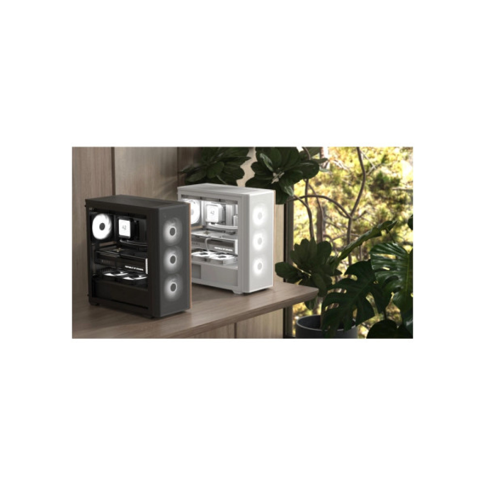 Корпус для ПК AeroCool D501A-G-BK-v2 Black (ACCM-DS01043.11)