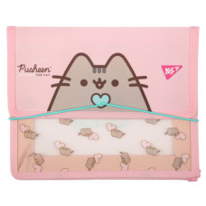 Папка для зошитів Yes пластикова на резинці В5 Pusheen (492306)