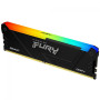 Пам'ять ПК Kingston DDR4 64GB KIT (32GBx2) 3200 FURY Beast RGB Пам'ять ПК Kingston DDR4 64GB KIT (32GBx2) 3200 FURY Beast RGB