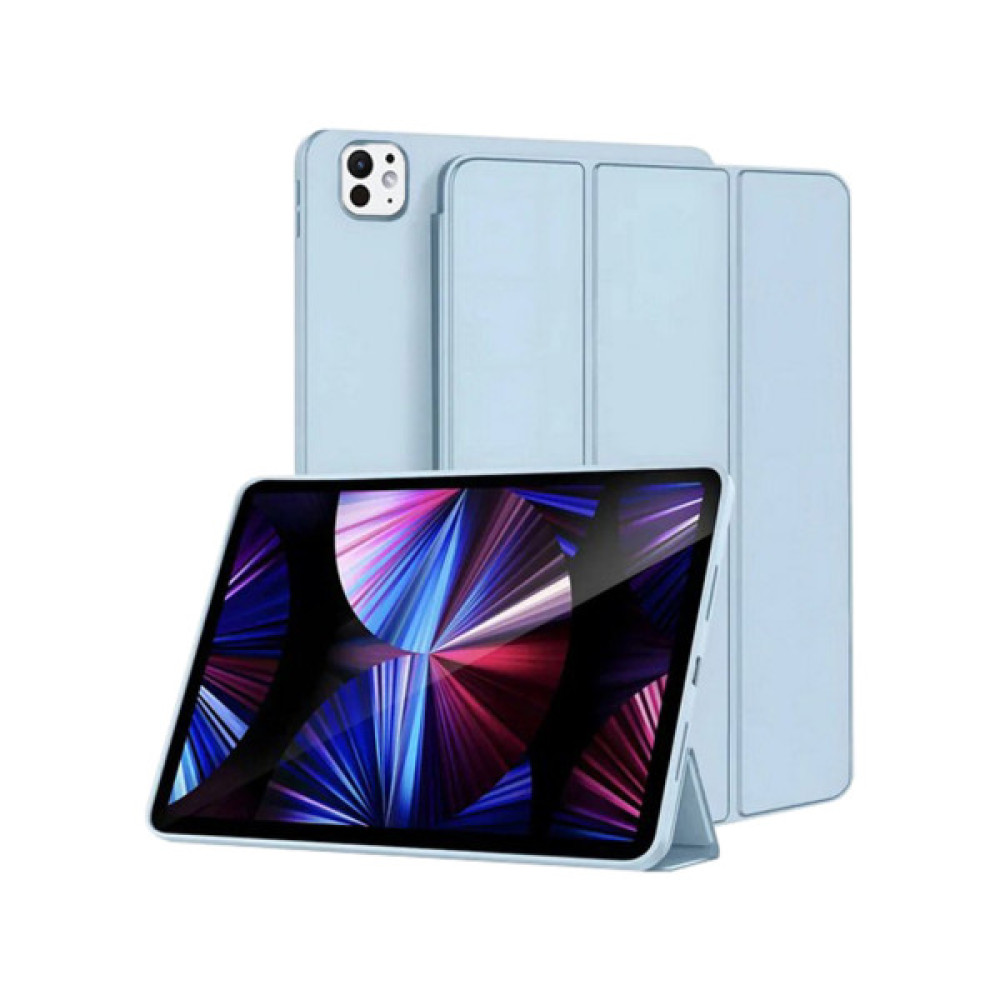 Чохол до планшета BeCover Tri Fold Soft TPU Silicone Apple iPad Pro 13" M4 2024 Light Blue (711753) Чохол до планшета BeCover Tri Fold Soft TPU Silicone Apple iPad Pro 13" M4 2024 Light Blue (711753)