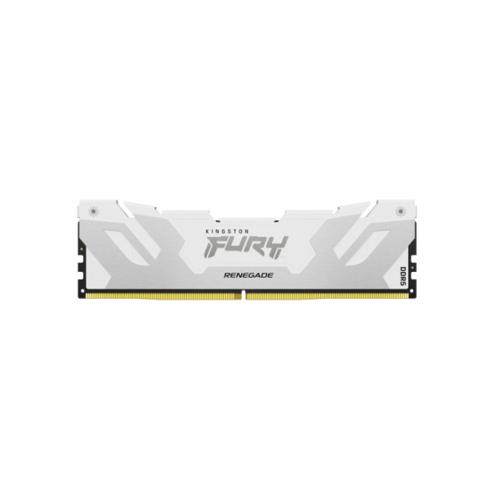 Модуль пам'яті для комп'ютера DDR5 32GB (2x16GB) 8000 MHz Renegade White Kingston Fury (ex.HyperX) (KF580C38RWK2-32)