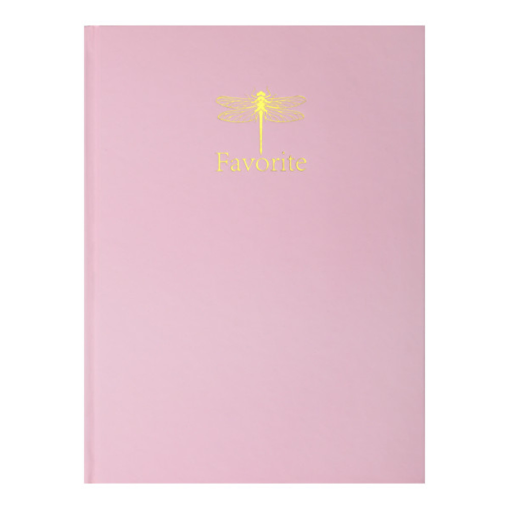 Канцелярська книга Buromax А4 FAVOURITE, PASTEL, 96 аркушів, клітинка, рожева (BM.2400-410)
