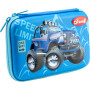 Пенал Cool For School з тисненням, 1 відділення (QT-5704-Blue) Пенал Cool For School з тисненням, 1 відділення (QT-5704-Blue)
