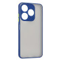 Чохол до мобільного телефона Armorstandart Frosted Matte Tecno Spark 10 4G (KI5q) Navy Blue (ARM70499) Чохол до мобільного телефона Armorstandart Frosted Matte Tecno Spark 10 4G (KI5q) Navy Blue (ARM70499)