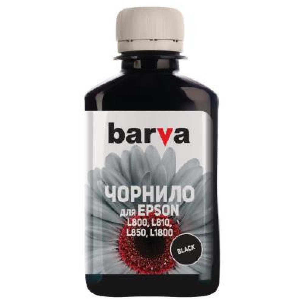 Чорнило Barva Epson 673 180г BLACK L800/L810/L850/L1800 (L800-409)