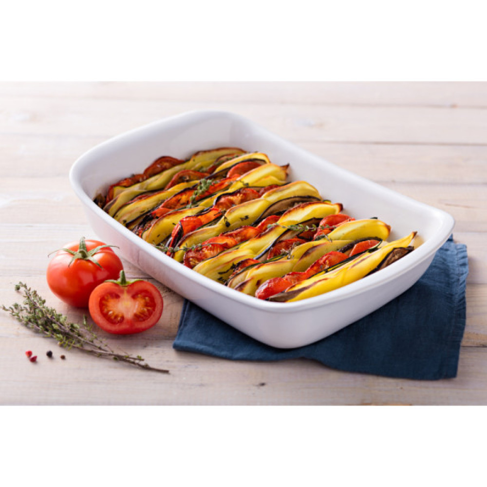 Форма для випікання Pyrex Supreme white овальна 31 х 21 см (SU31OR1/7246)