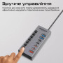 Концентратор Promate USB Hub 7 ports gegahub-10g (gegahub-10g) Концентратор Promate USB Hub 7 ports gegahub-10g (gegahub-10g)