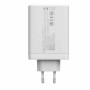 Зарядний пристрій Canyon CU140ACC GaN 150W 3xPD 1xQC EU White (CNS-CUW140ACC) Зарядний пристрій Canyon CU140ACC GaN 150W 3xPD 1xQC EU White (CNS-CUW140ACC)