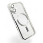 Чохол до мобільного телефона BeCover TPU Chrome Case (MagSafe) для Apple iPhone 16 Silver (712073) Чохол до мобільного телефона BeCover TPU Chrome Case (MagSafe) для Apple iPhone 16 Silver (712073)