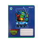 Зошит Kite Ninja Turtles, 18 аркушів, лінія (NT24-237) Зошит Kite Ninja Turtles, 18 аркушів, лінія (NT24-237)