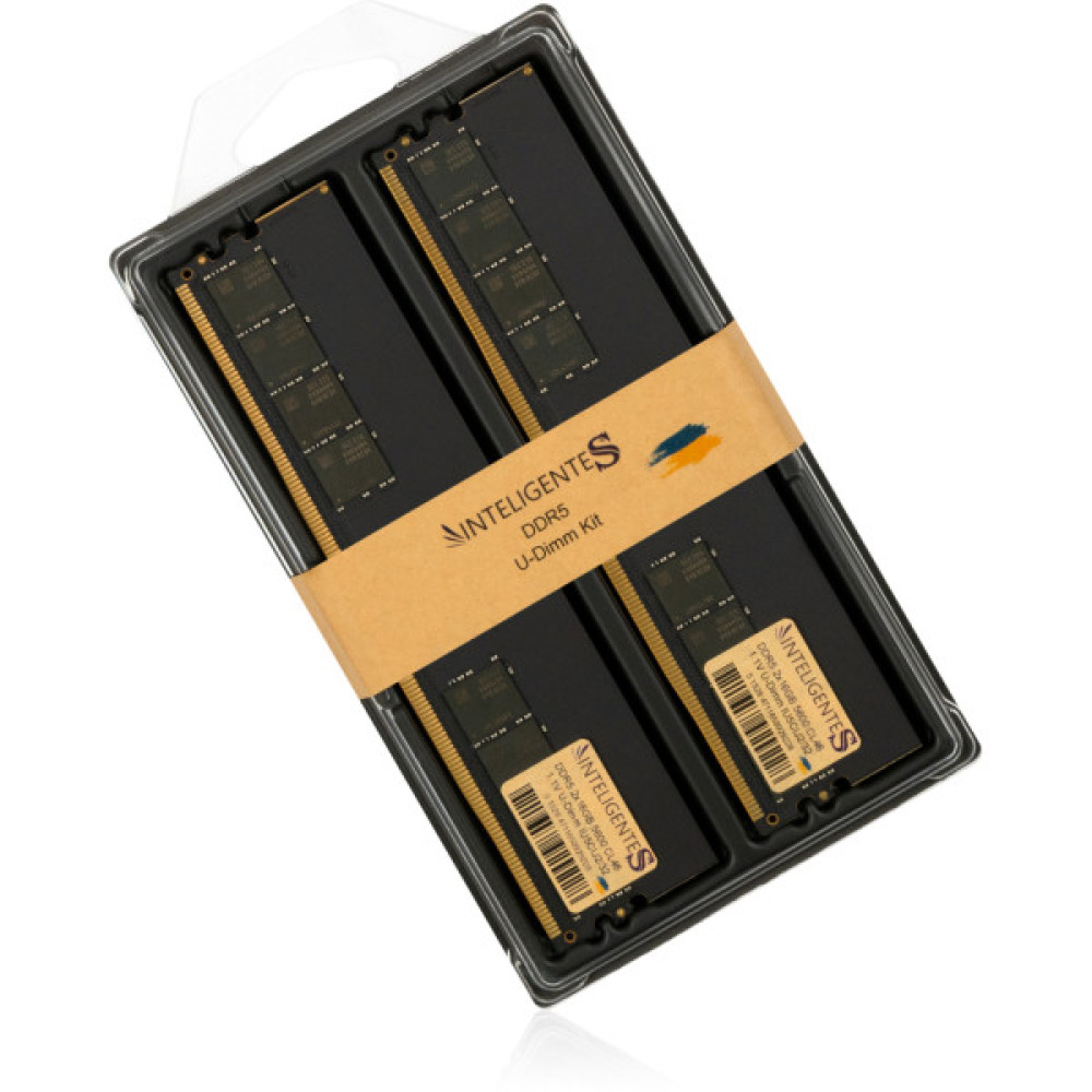 Модуль пам'яті для комп'ютера DDR5 32GB (2x16GB) 5600 MHz INTELIGENTES (IU5CIJ2/32)