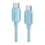 Дата кабель USB-C to USB-C 2.0m 100W blue Essager (EXCTT1-WLA03-P) Дата кабель USB-C to USB-C 2.0m 100W blue Essager (EXCTT1-WLA03-P)