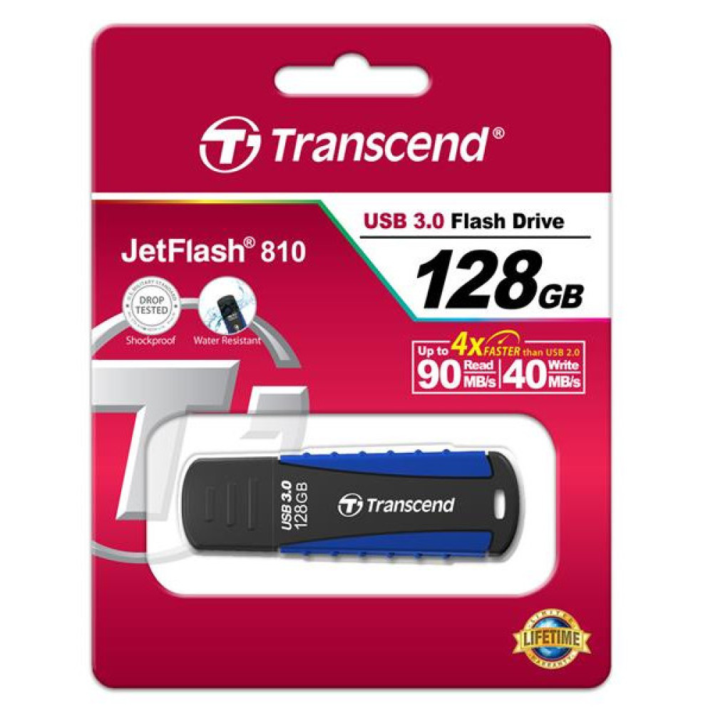 Накопичувач Transcend 128GB USB 3.1 Type-A JetFlash 810 Rugged