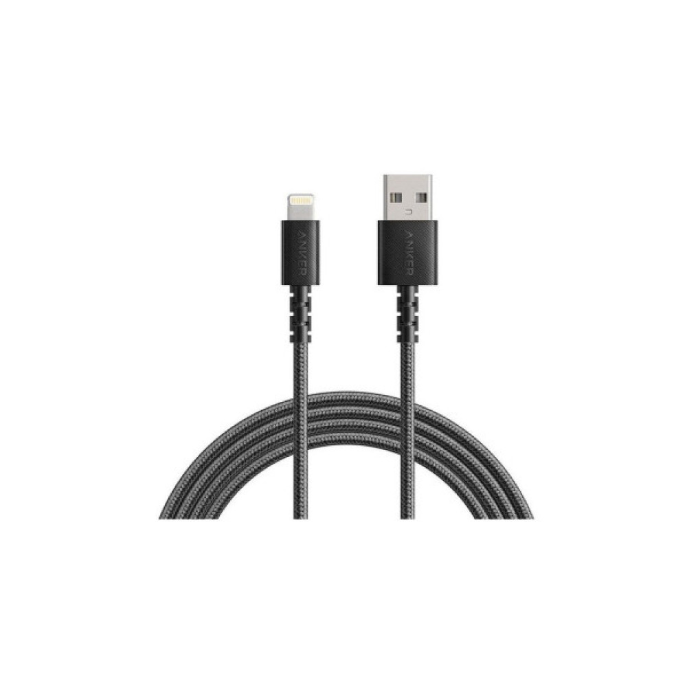 Дата кабель USB 2.0 AM to Lightning 1.8m black Anker (A8013H11/A8013H12)