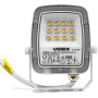 Прожектор Videx F5 10W 3000-5000-6500K 230V White (VL-F5-010CW)