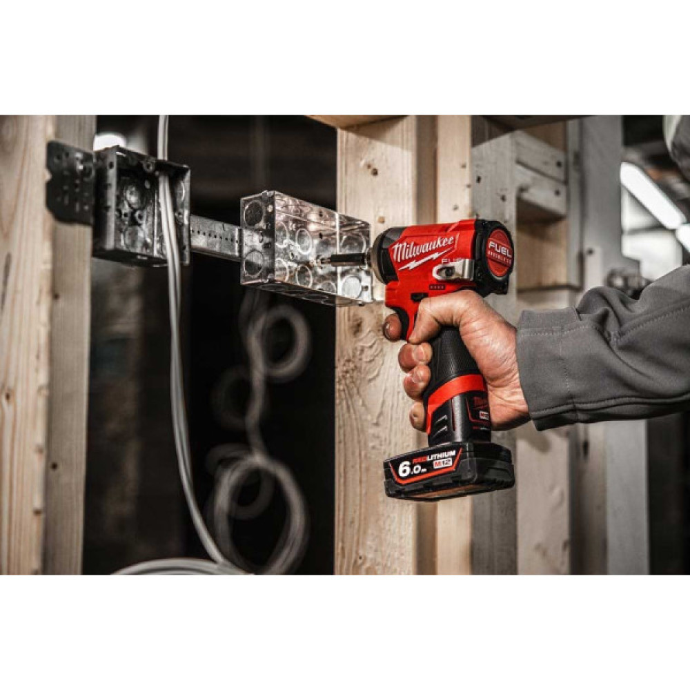 Гвинтоверт ударний акумуляторний Milwaukee M12 FID2-0 12В 3600об·хв 170Нм 1/4" 1.09кг без АКБ та ЗП