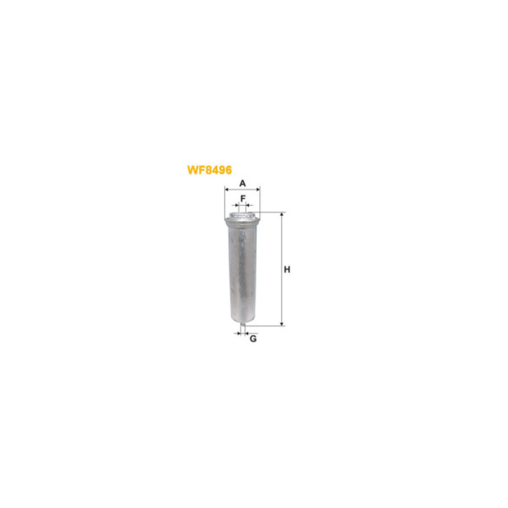 Фільтр паливний Wixfiltron WF8496