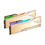 Модуль пам'яті для комп'ютера DDR5 32GB (2x16GB) 6400 MHz Trident Z5 Royal Gold G.Skill (F5-6400J3039G16GX2-TR5G) Модуль пам'яті для комп'ютера DDR5 32GB (2x16GB) 6400 MHz Trident Z5 Royal Gold G.Skill (F5-6400J3039G16GX2-TR5G)