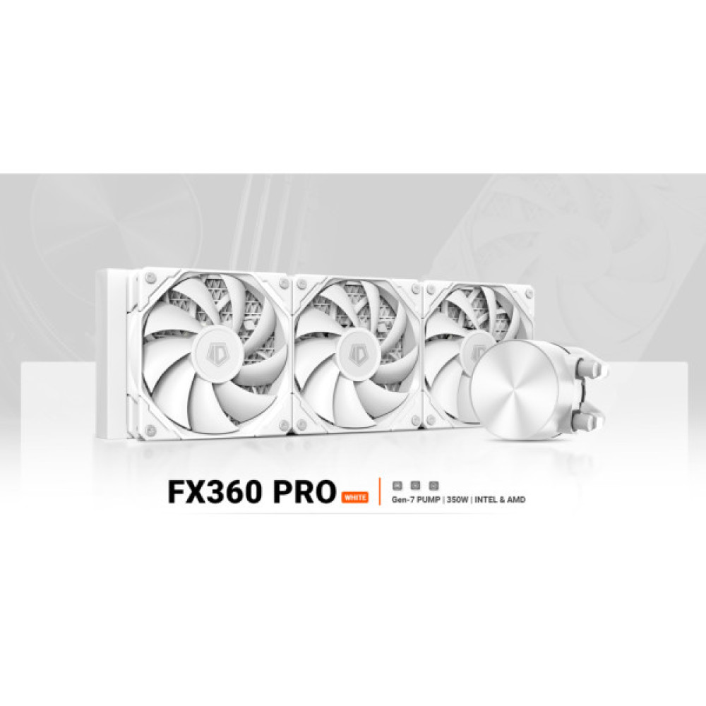 Система рідинного охолодження ID-Cooling FX360 Pro White