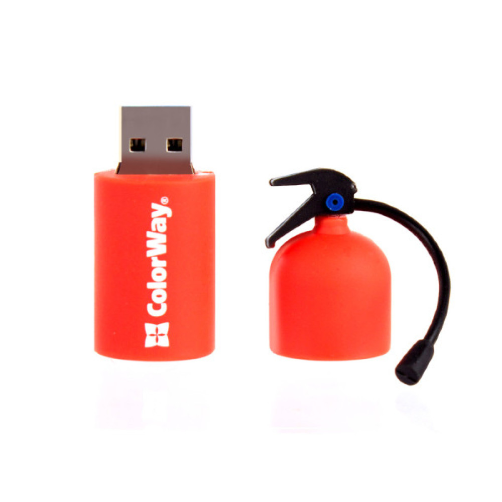 USB флеш накопичувач ColorWay Fire 32 GB USB 3.0 Red (CW-USBFE32)