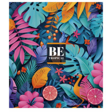 Зошит Школярик Tropical 96 аркушів клітинка (096-3497K)