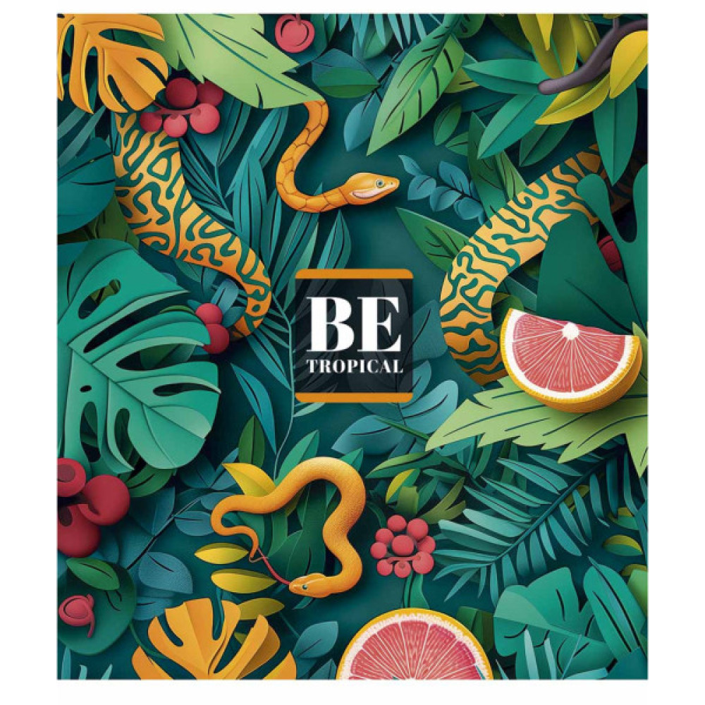 Зошит Школярик Tropical 96 аркушів клітинка (096-3497K)