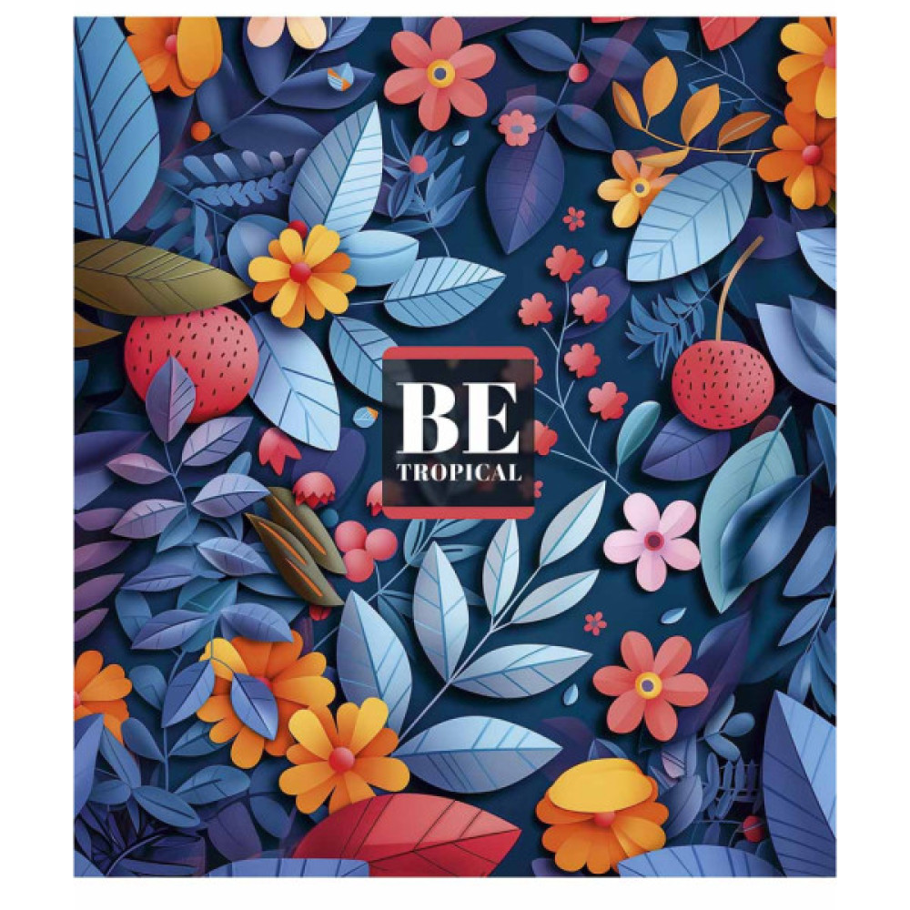 Зошит Школярик Tropical 96 аркушів клітинка (096-3497K)