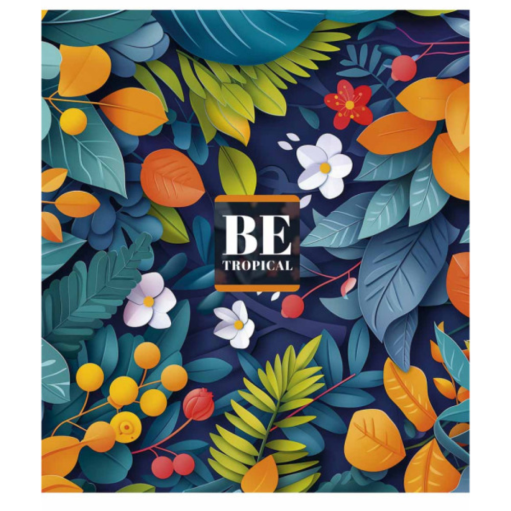 Зошит Школярик Tropical 96 аркушів клітинка (096-3497K)