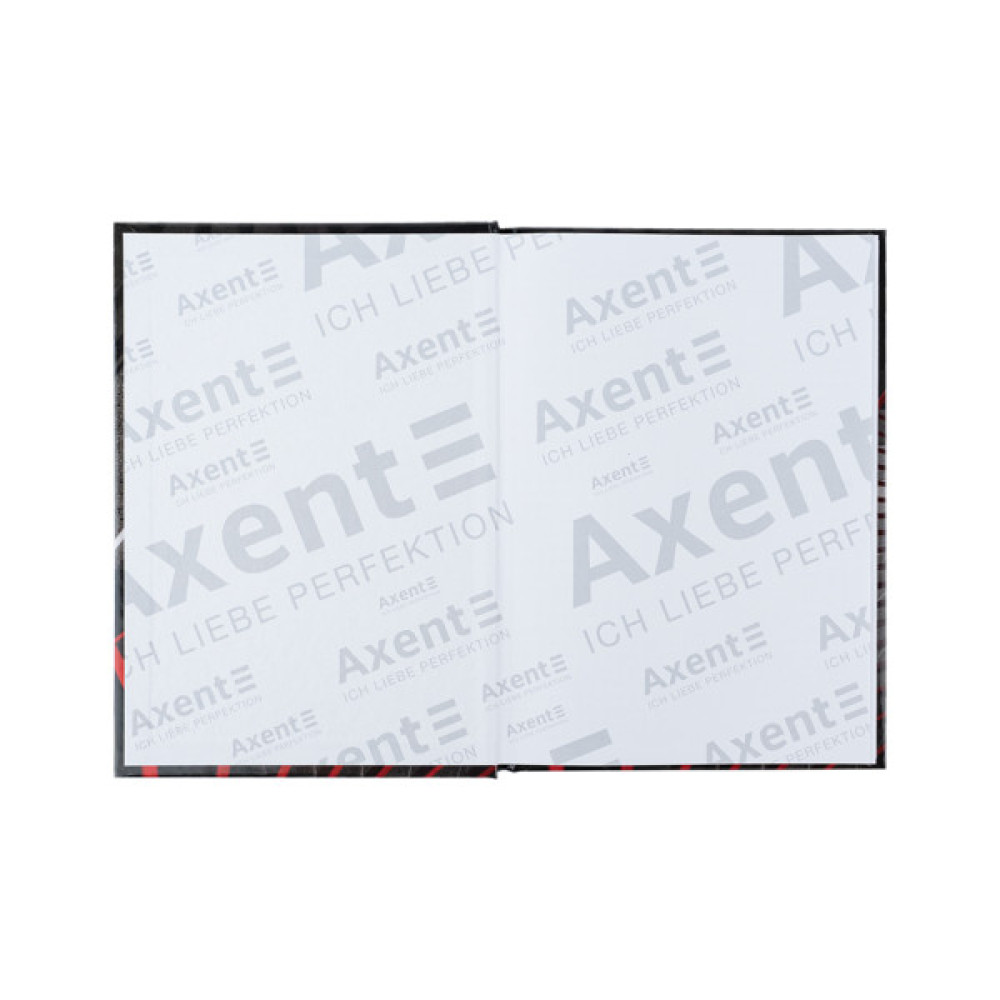 Книга записна Axent R&B Ladder А5, 96 аркушів, клітинка, тверда обкладинка (8457-6-A)