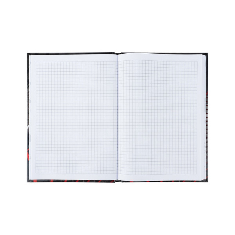 Книга записна Axent R&B Ladder А5, 96 аркушів, клітинка, тверда обкладинка (8457-6-A)