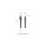 Дата кабель USB-C to USB-C 2.0m 5A nylon braided black Vention (CTYBH)