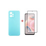 Чохол до мобільного телефона Dengos Xiaomi Redmi Note 12 5G Case + Glass (Ice blue) (DG-KM-84) Чохол до мобільного телефона Dengos Xiaomi Redmi Note 12 5G Case + Glass (Ice blue) (DG-KM-84)