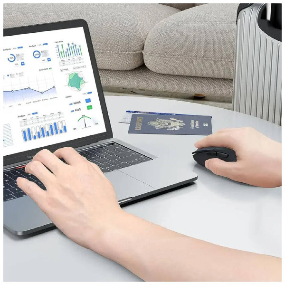 Мишка Redragon M917GB ST4R Pro Wireless/Bluetooth Black (72209)