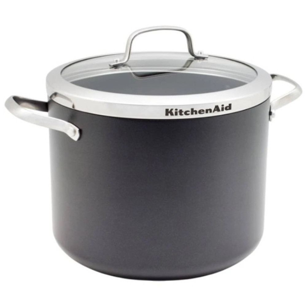 Каструля KitchenAid Aluline 24 см 8 л з керамічним покриттям (CC001258-001)