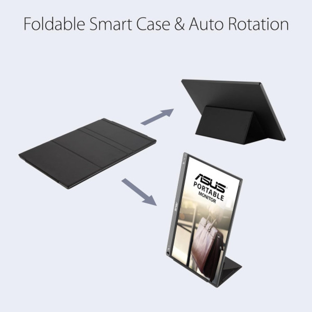 Монітор портативний Asus 15.6" ZenScreen MB16ACE USB-C, IPS, Case