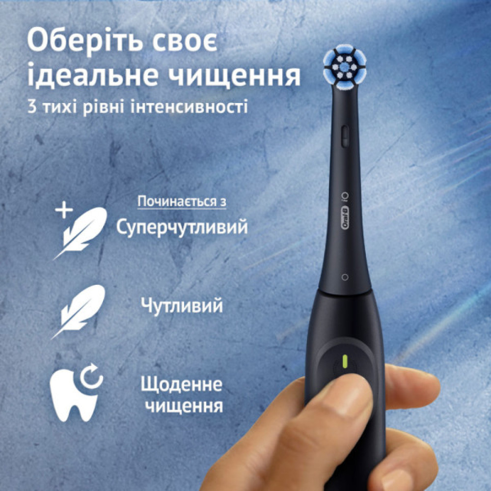 Електрична зубна щітка Oral-B Series 2 iOS2.1C9.0 Black (8700216614931)